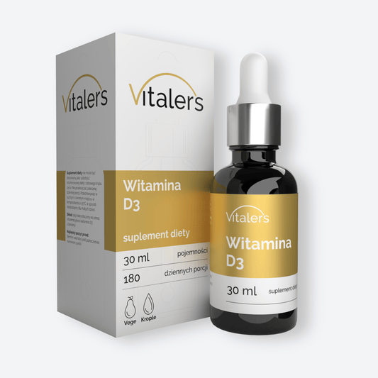 Vitaler's Witaminy 2000 IU Witamina D3, krople - 30 ml