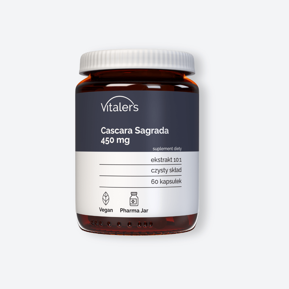 Vitaler's Ekstrakty Cascara Sagrada 450 mg - 60 kapsułek