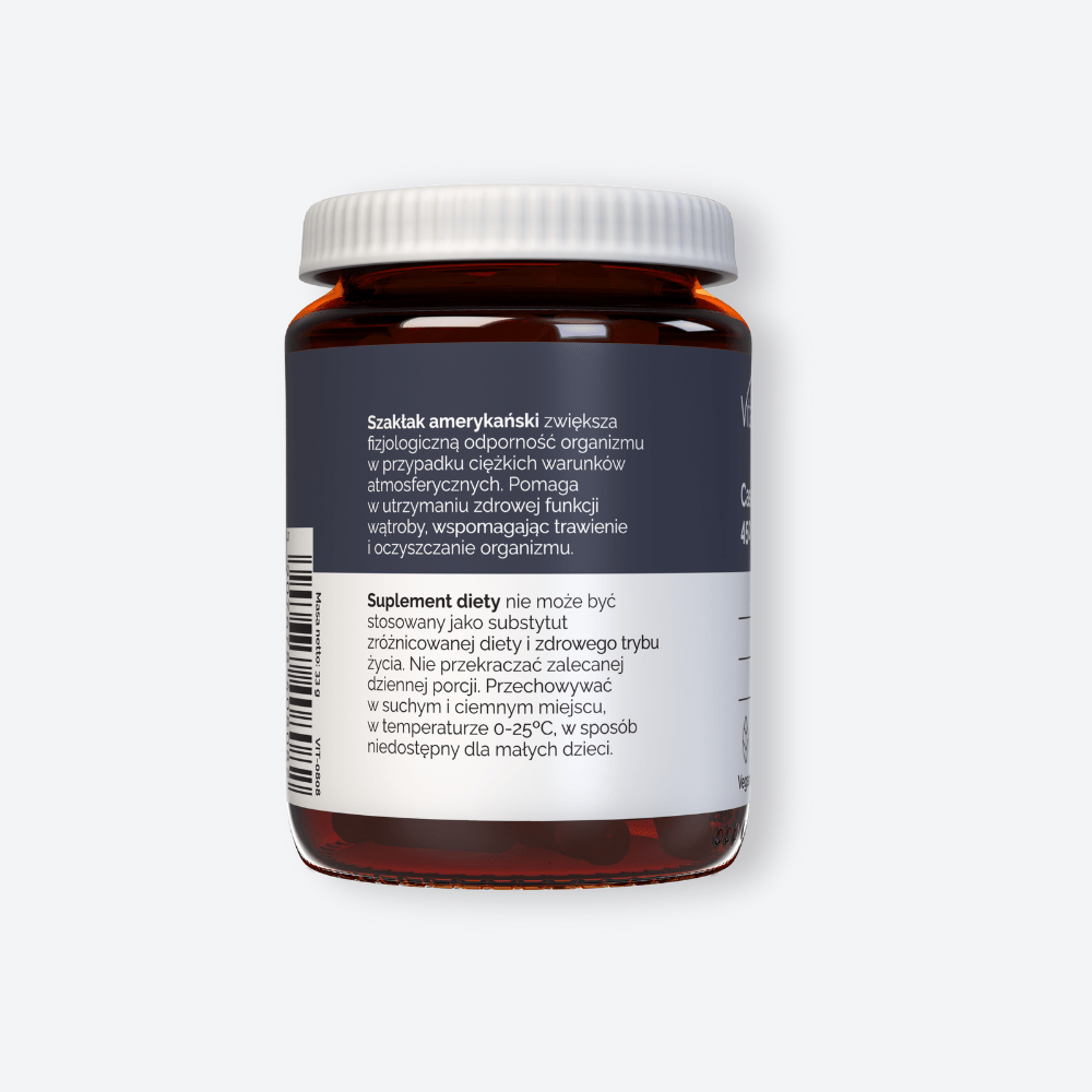 Vitaler's Ekstrakty Cascara Sagrada 450 mg - 60 kapsułek