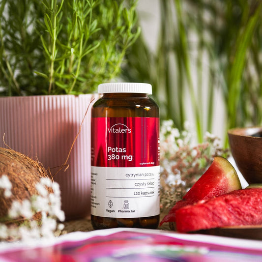 Vitaler's Minerały Cytrynian Potasu 380 mg - 120 kapsułek