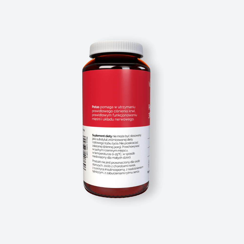 Vitaler's Minerały Cytrynian Potasu 380 mg - 120 kapsułek