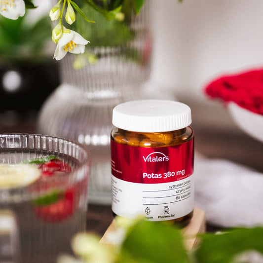 Vitaler's Minerały Cytrynian Potasu 380 mg - 60 kapsułek