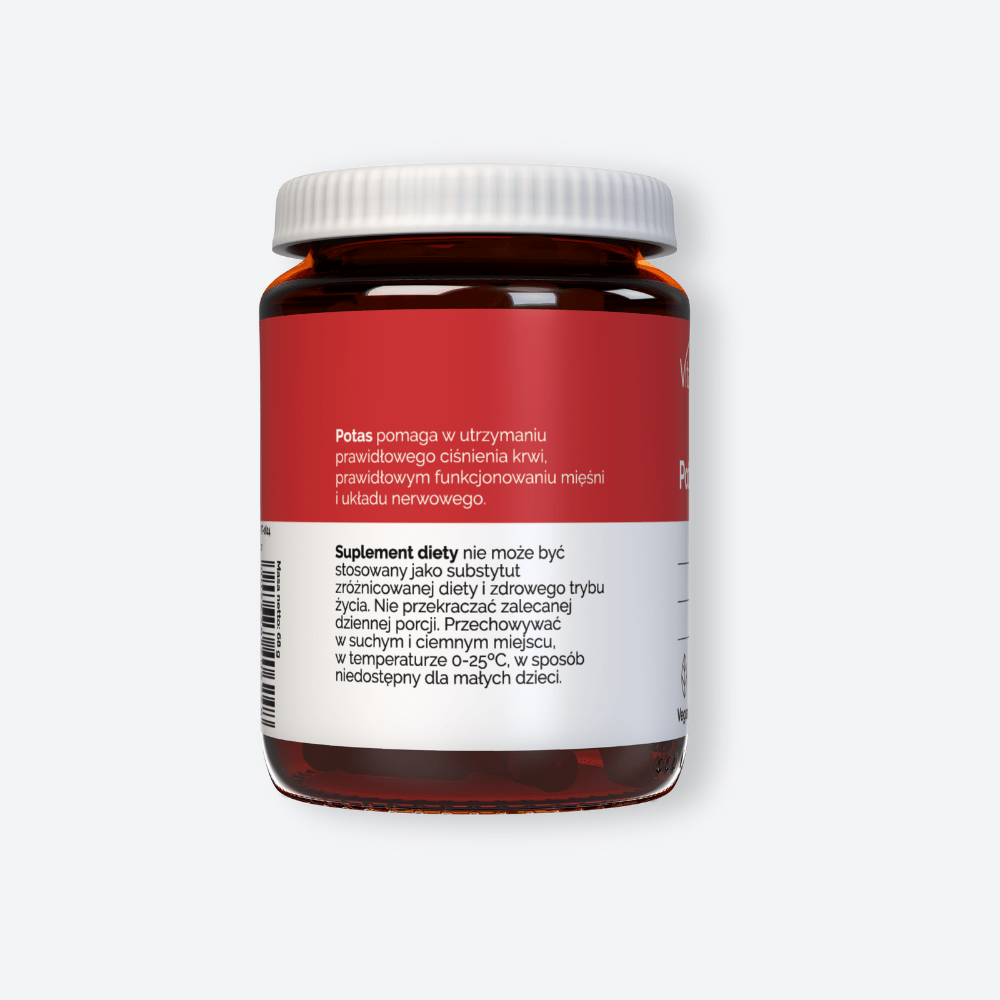 Vitaler's Minerały Cytrynian Potasu 380 mg - 60 kapsułek