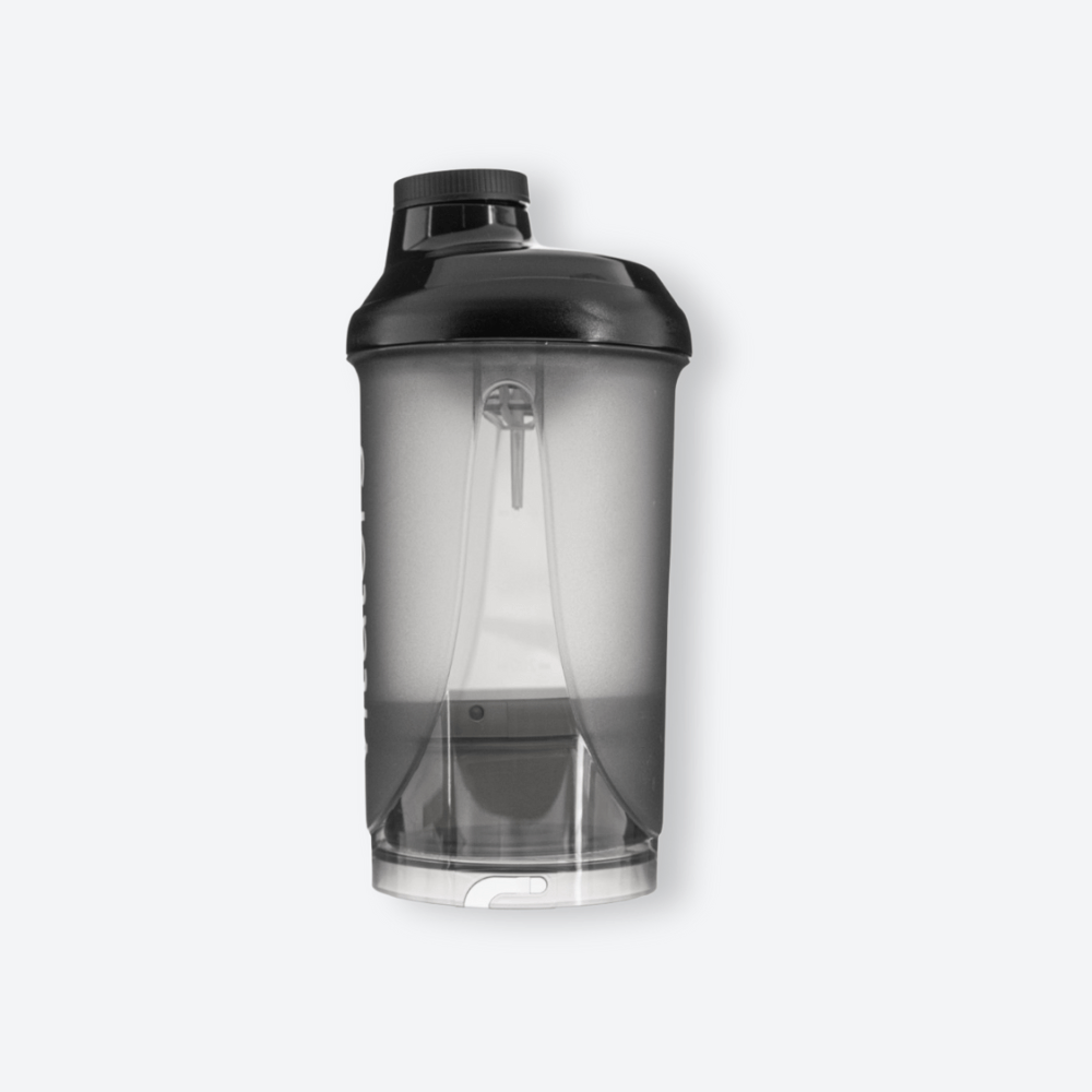 Vitaler's Akcesoria Czarny shaker z sitkiem - 500 ml + 150 ml