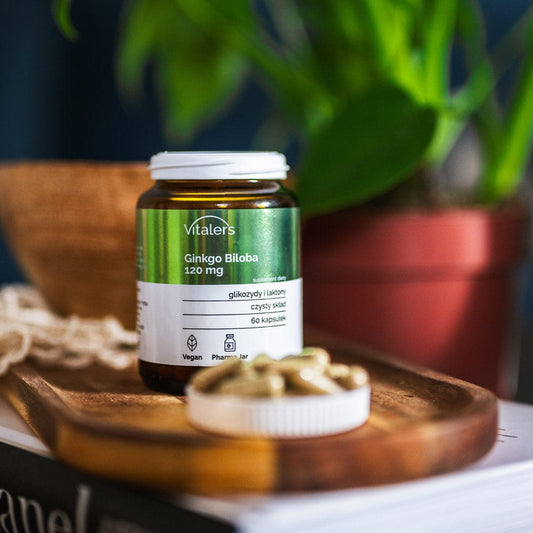 Vitaler's Ekstrakty Ginkgo Biloba 120 mg - 60 kapsułek
