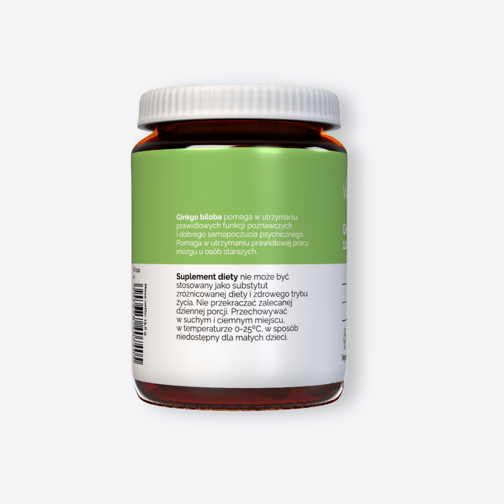 Vitaler's Ekstrakty Ginkgo Biloba 120 mg - 60 kapsułek
