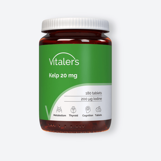 Vitaler's Minerały Kelp 20 mg - 180 tabletek