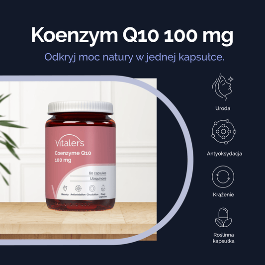 Vitaler's Antyoksydanty Koenzym Q10 100 mg - 60 kapsułek