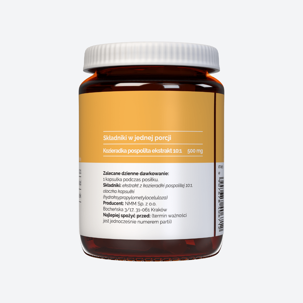 Vitaler's Ekstrakty Kozieradka 500 mg - 60 kapsułek