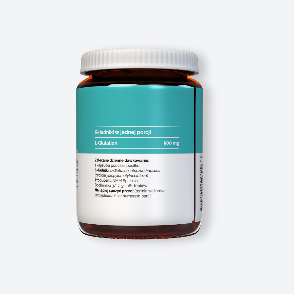 L-Glutathione 500 mg - 60 kapsułek