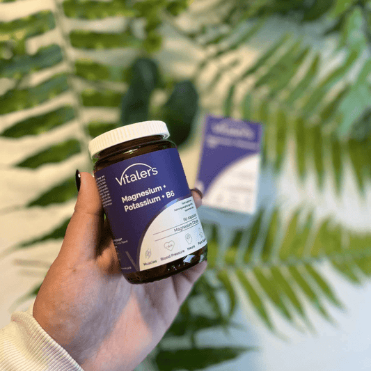Vitaler's Minerały Magnez 100 mg + Potas 150 mg + Witamina B6 6 mg - 60 kapsułek