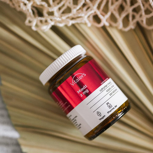 Vitaler's Minerały Miedź 2 mg - 120 tabletek