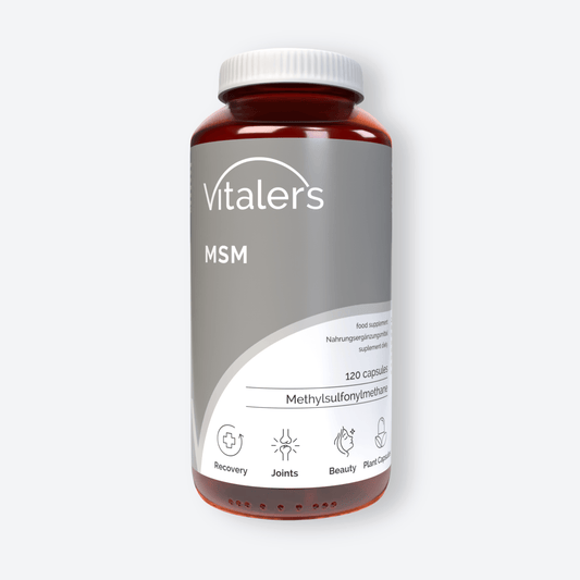 Vitaler's Specjalistyczne MSM (Siarka organiczna) 700 mg - 120 kapsułek