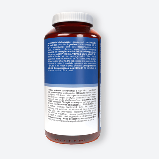 Vitaler's Omega Omega-3 FORTE 1000 mg - 120 kapsułek