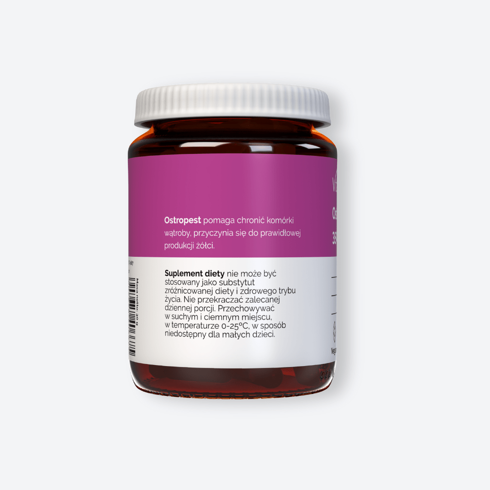 Vitaler's Ekstrakty Ostropest Plamisty 350 mg - 60 kapsułek