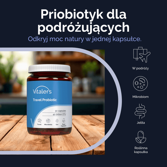 Vitaler's Probiotyki Probiotyk dla podróżujących - 30 kapsułek