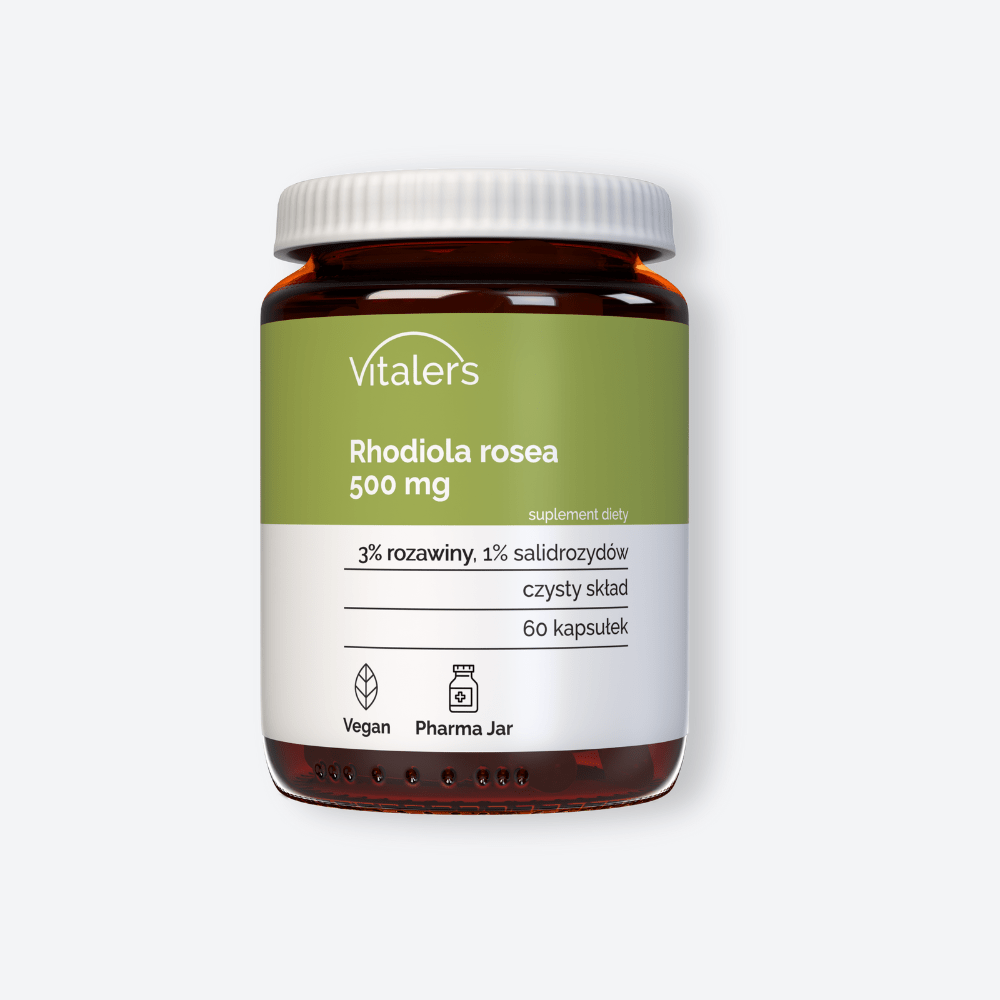 Vitaler's Adaptogeny Różeniec górski 500 mg - 60 kapsułek