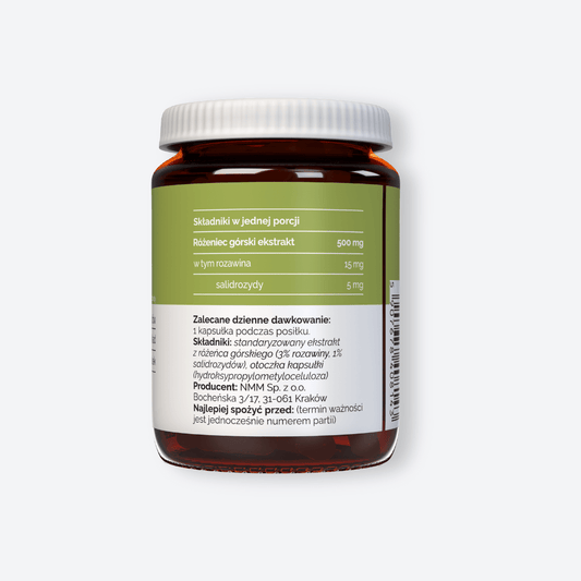 Vitaler's Adaptogeny Różeniec górski 500 mg - 60 kapsułek