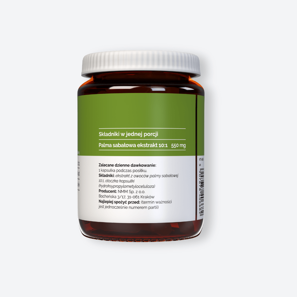 Saw Palmetto 550 mg - 60 kapsułek