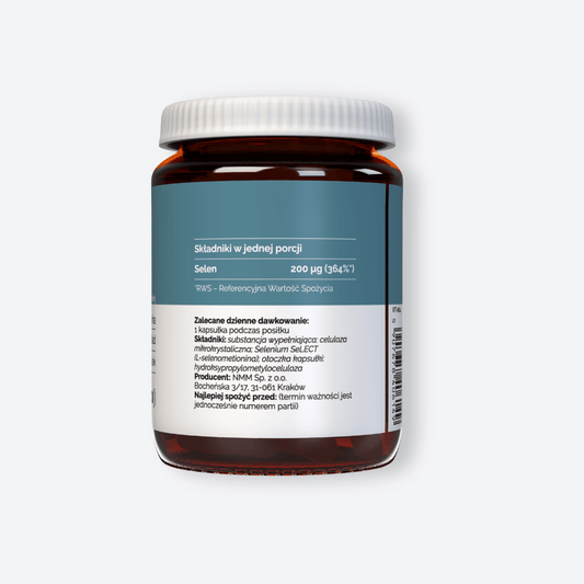 Vitaler's Minerały Selen Organiczny 200 mcg - 120 kapsułek