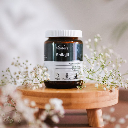 Vitaler's Ekstrakty Shilajit (Mumio ałtajskie) 400 mg - 60 kapsułek