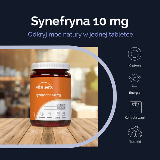 Vitaler's Specjalistyczne Synefryna 10 mg - 120 tabletek