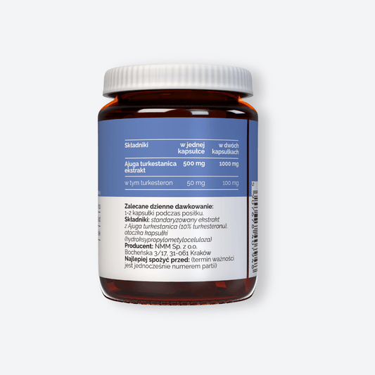 Vitaler's Ekstrakty Turkesterone - 60 kapsułek