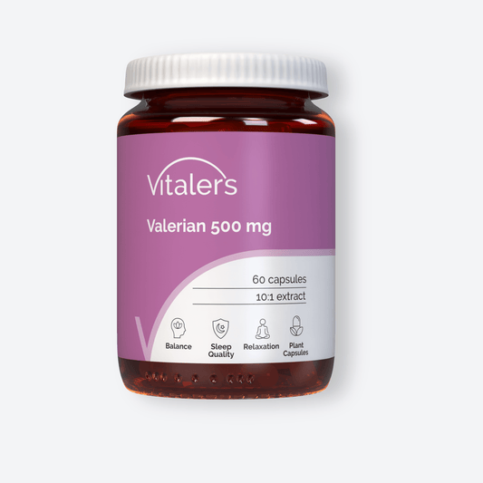 Vitaler's Ekstrakty Waleriana 500 mg - 60 kapsułek