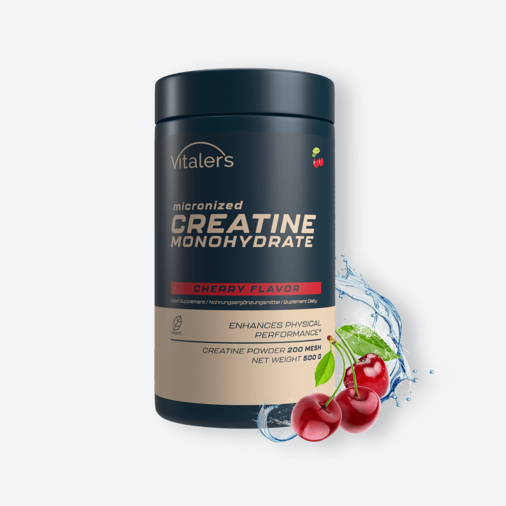 Vitaler's Sport Wiśnia Mikronizowany Monohydrat Kreatyny 5000 mg - 500 g