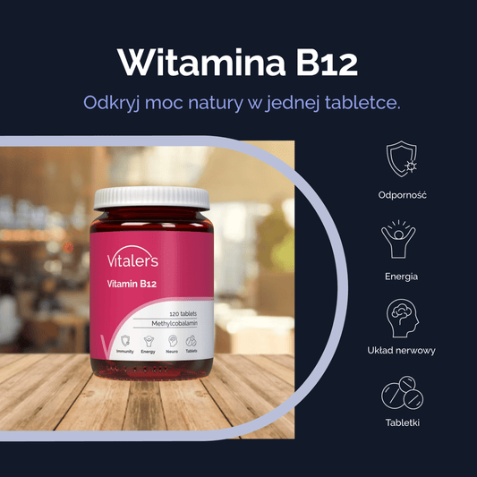 Vitaler's Witaminy Witamina B12 100 mcg - 120 tabletek