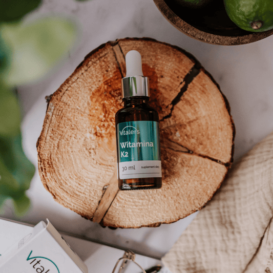 Vitaler's Witaminy Witamina K2 MK-7, krople - 30 ml