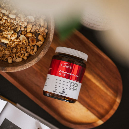 Vitaler's Minerały Żelazo Organiczne 30 mg - 60 kapsułek