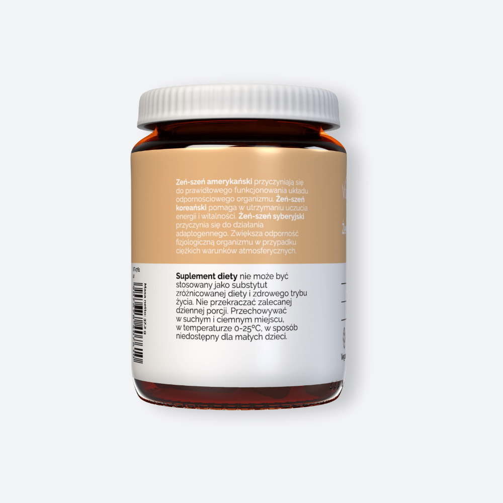 Vitaler's Adaptogeny Żeń-szeń Complex - 60 kapsułek