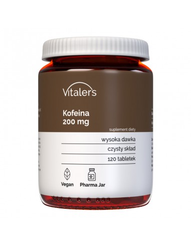 Vitaler's Caffeine (Kofeina) 200 mg - 120 tabletek