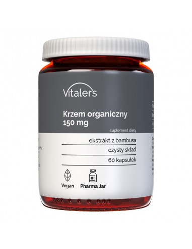 Vitaler's Silica bamboo (Krzem organiczny) 150 mg - 60 kapsułek