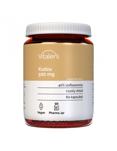 Vitaler's Kudzu Root (Opornik łatkowaty) 500 mg - 60 kapsułek