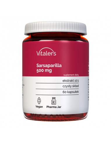 Vitaler's Sarsaparilla (Kolcorośl) 500 mg - 60 kapsułek