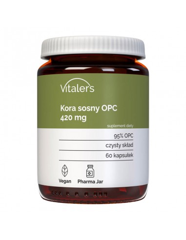 Vitaler's OPC (Kora sosny) 420 mg - 60 kapsułek
