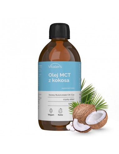 Vitaler's Olej MCT z kokosa - 500 ml
