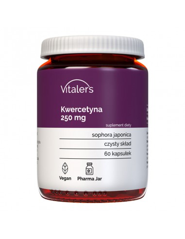 Vitaler's Quercetin (Kwercetyna) 250 mg - 60 kapsułek