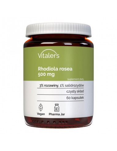 Vitaler's Rhodiola rosea (Różeniec górski) 500 mg - 60 kapsułek