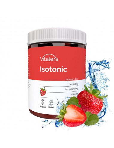 Vitaler's Isotonic truskawkowy (izotonik) - 250 g