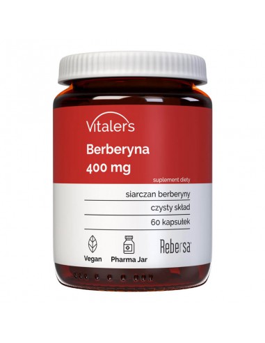 Vitaler's Berberyna (Berberys) 400 mg - 60 kapsułek