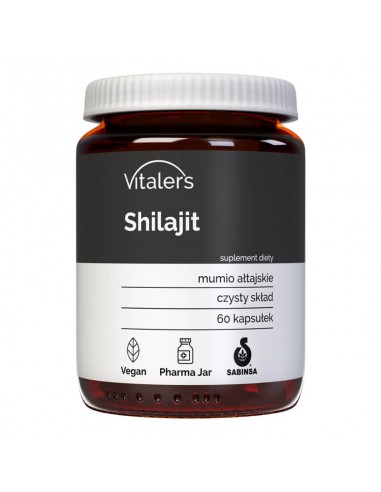 Vitaler's Shilajit (Mumio) 400 mg - 60 kapsułek