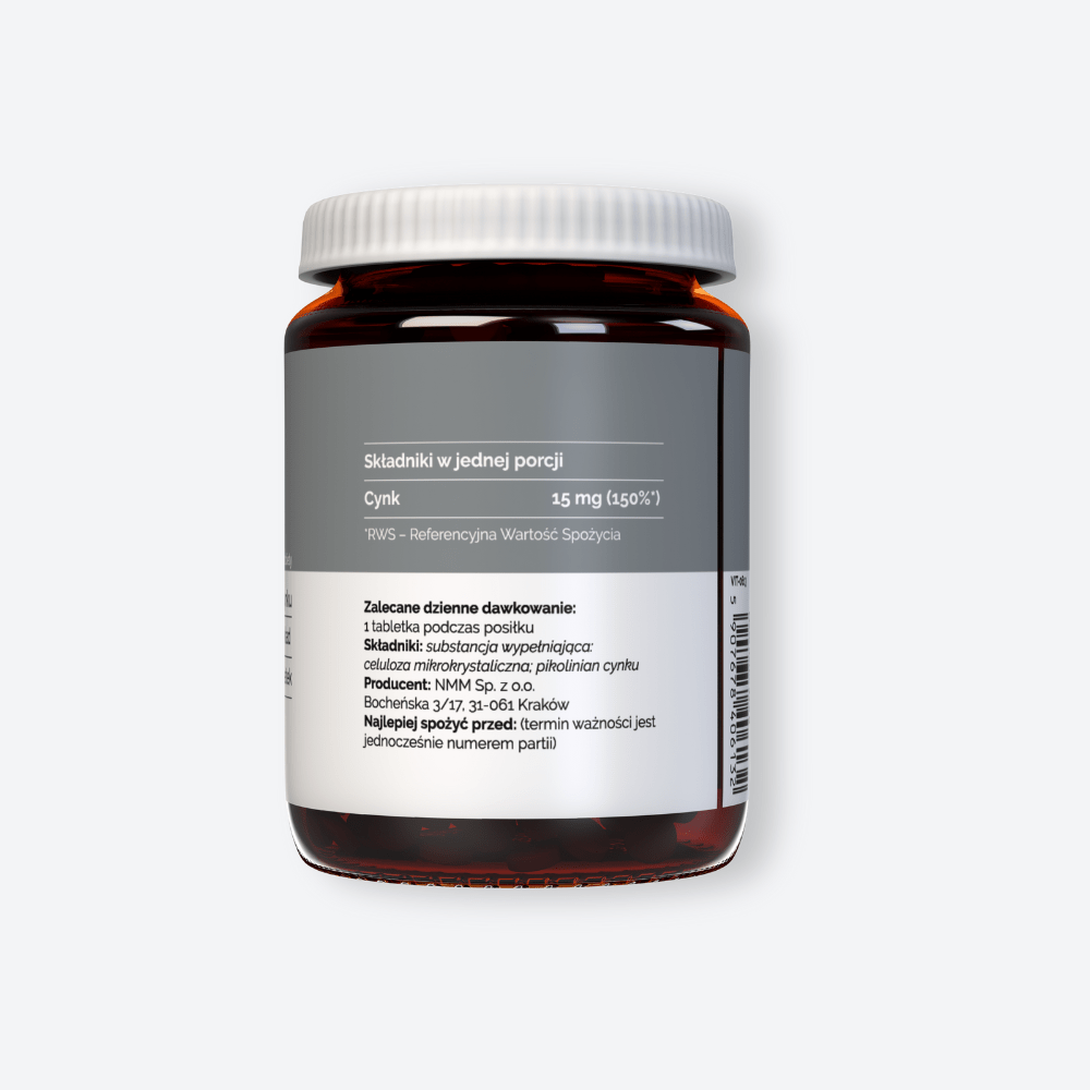 Vitaler's Pikolinian Cynku 15 mg - 120 tabletek