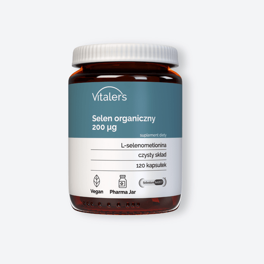 Vitaler's Selen Organiczny 200 mcg - 120 kapsułek