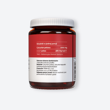 Vitaler's Cytrynian Potasu 380 mg - 60 kapsułek