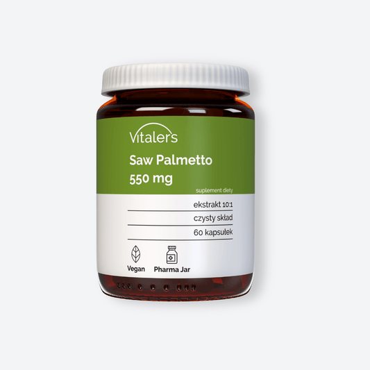 Vitaler's Saw Palmetto 550 mg - 60 kapsułek