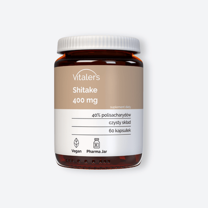 Vitaler's Shiitake 400 mg - 60 kapsułek