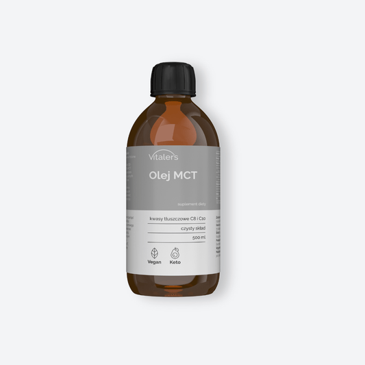 Vitaler's Olej MCT naturalny - 500 ml